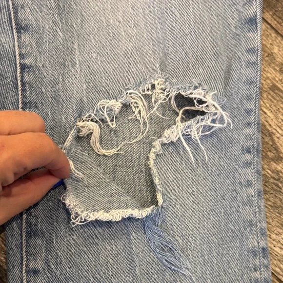 Madewell High-Rise Boyjean Jeans - Light Blue - Picture 7 of 16